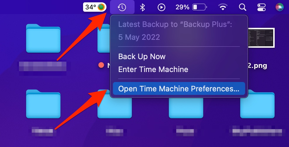 how to launch time machine on mac