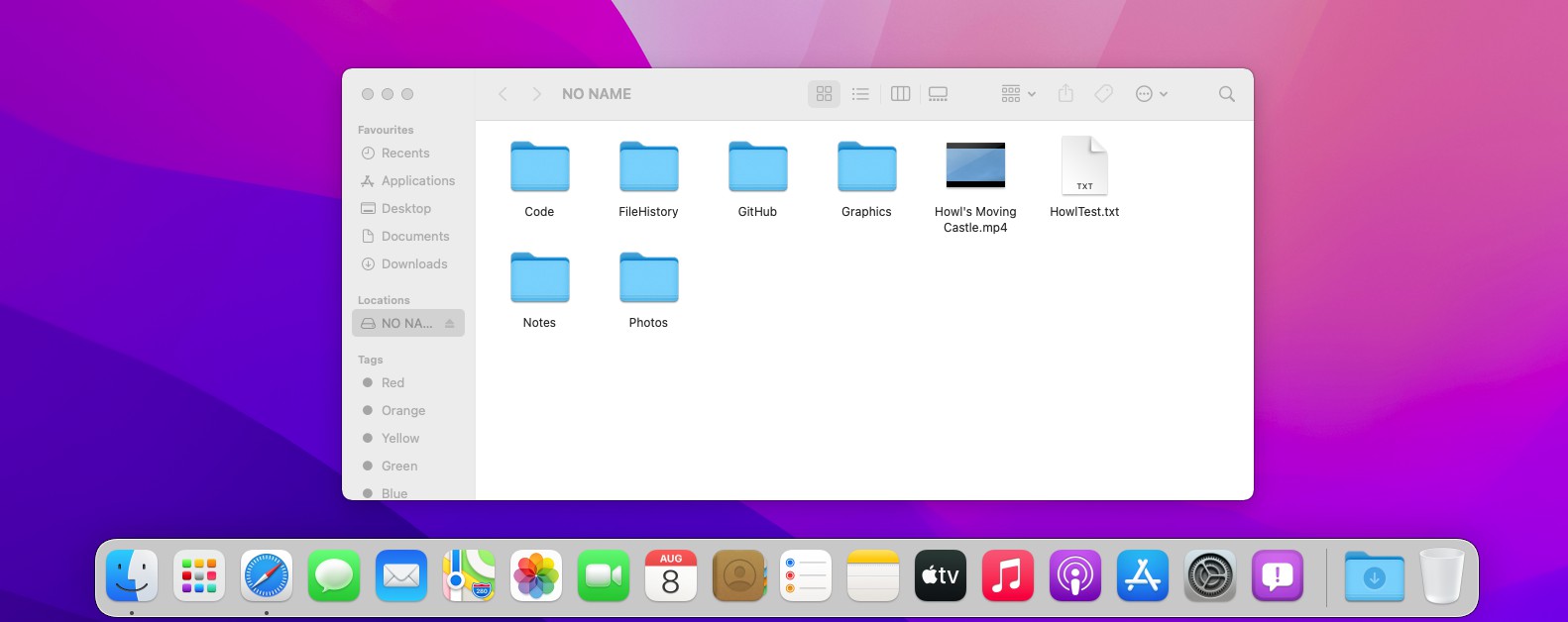 MacOS Access USB Flash Drive