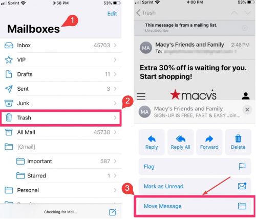 how to refresh email on iphone 11
