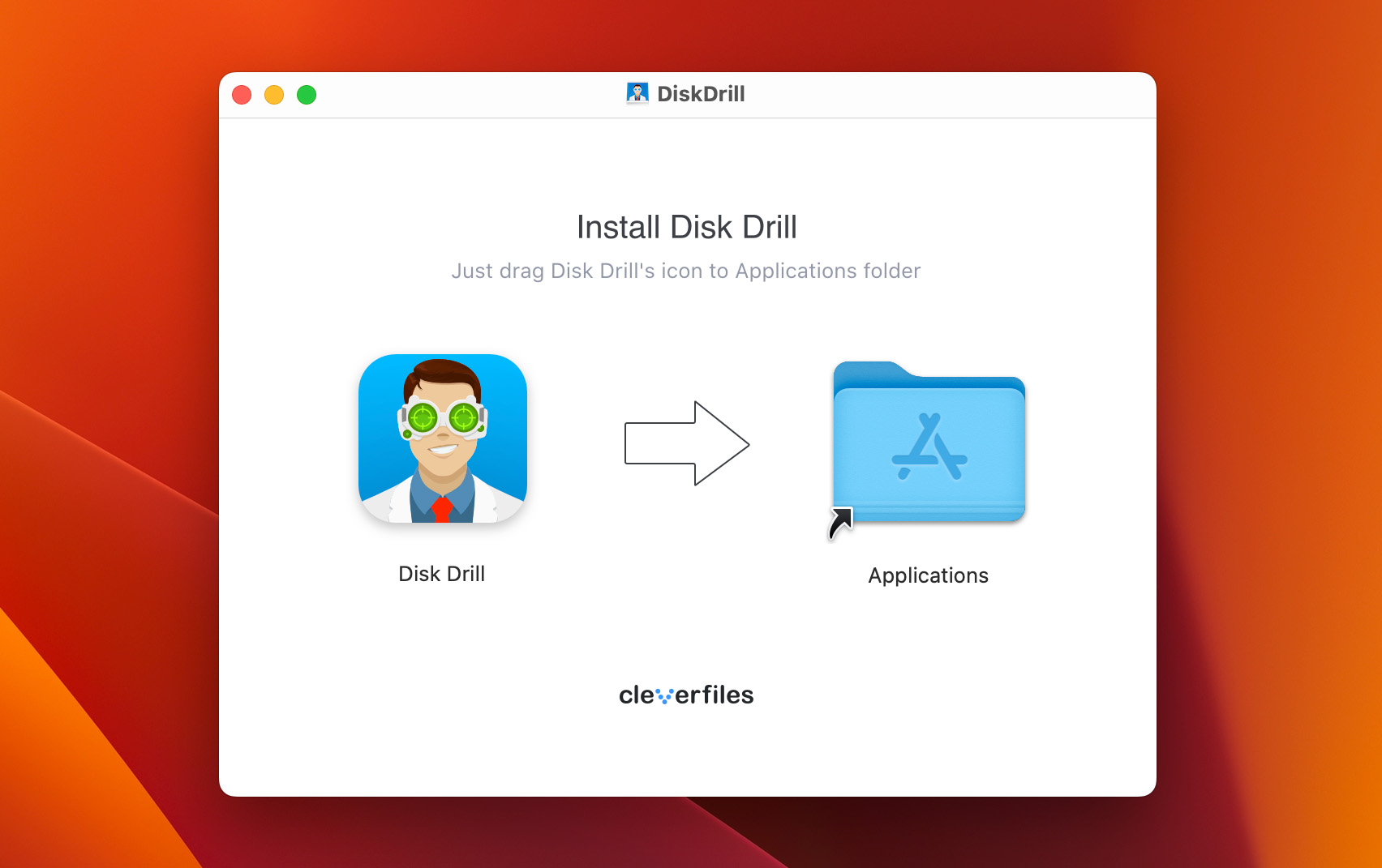 Install disk drill for macOS.