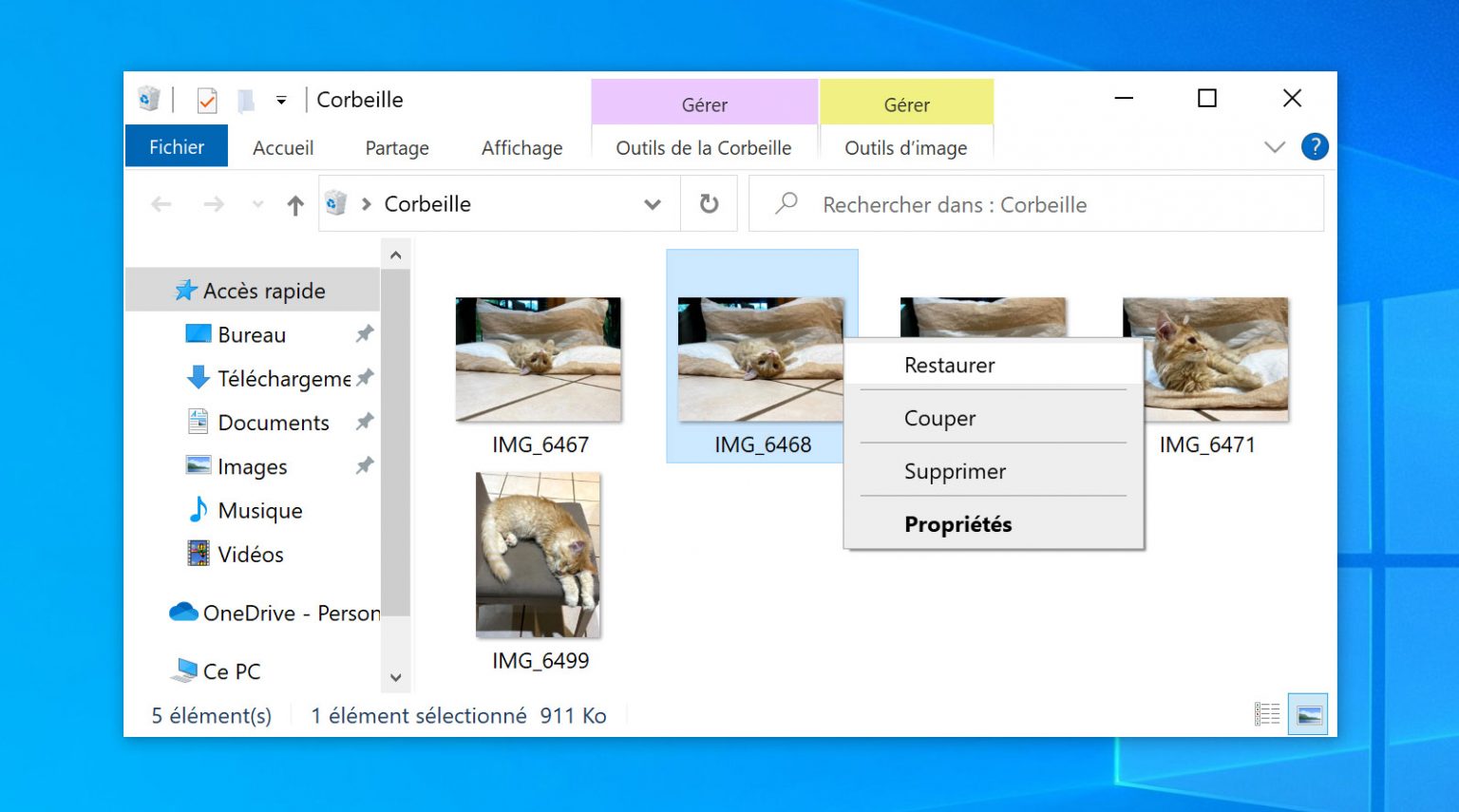 Comment récupérer des fichiers supprimés sur Windows 10 (2023)