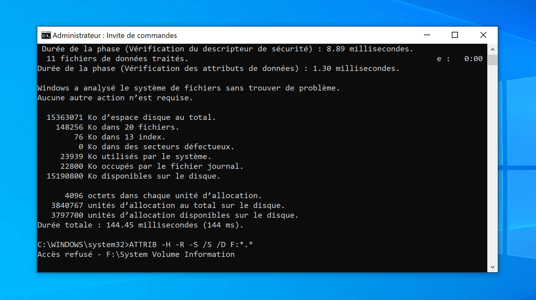 récupérer fichier supprimé corbeille windows 10