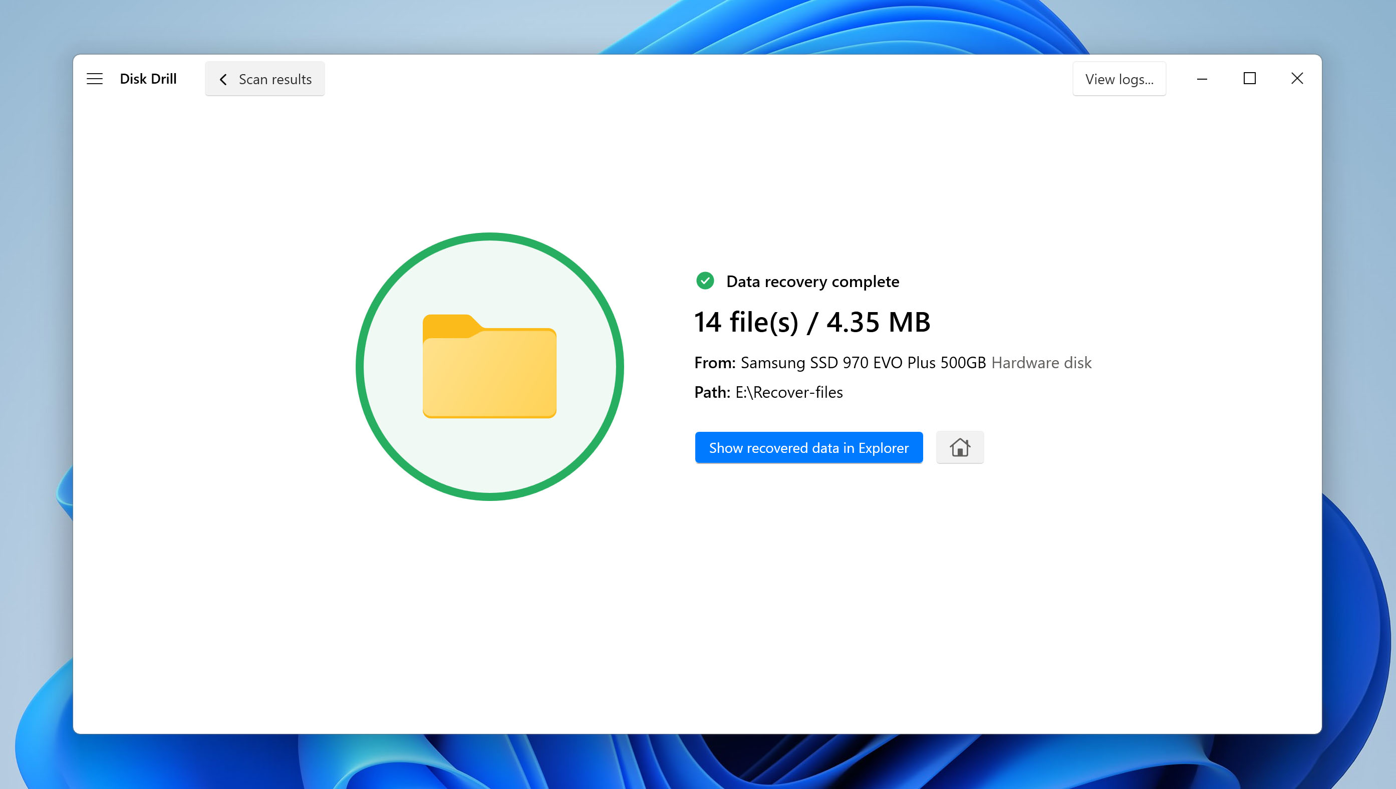 how to recover deleted items from recycle bin by Disk Drill