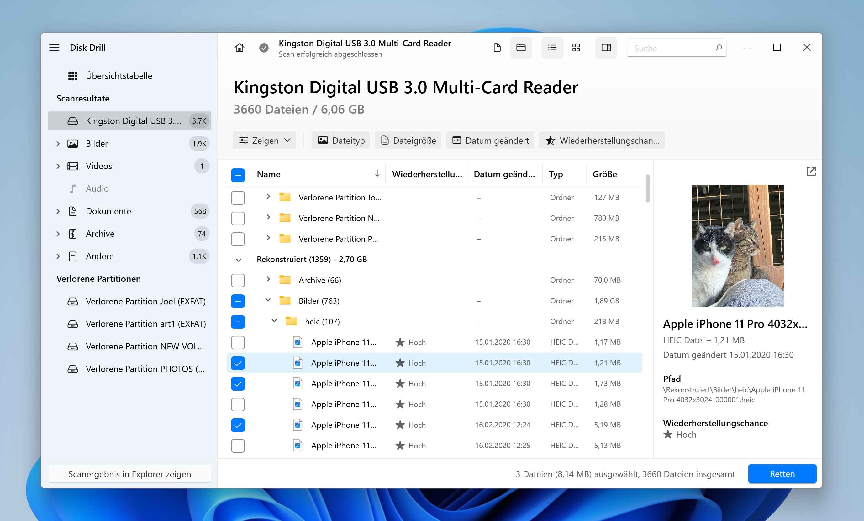 Gelöschte Dateien Von Sd Karte Wiederherstellen Mac Daten von einer beschädigten SD-Karte wiederherstellen (2023)