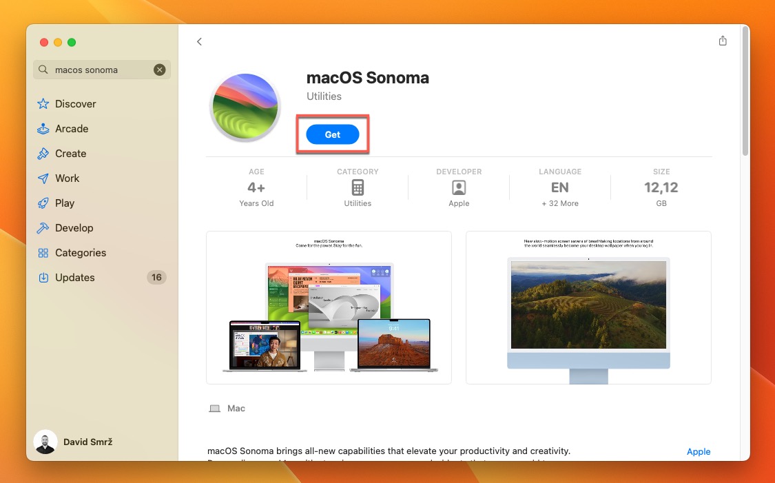 macos sonoma download