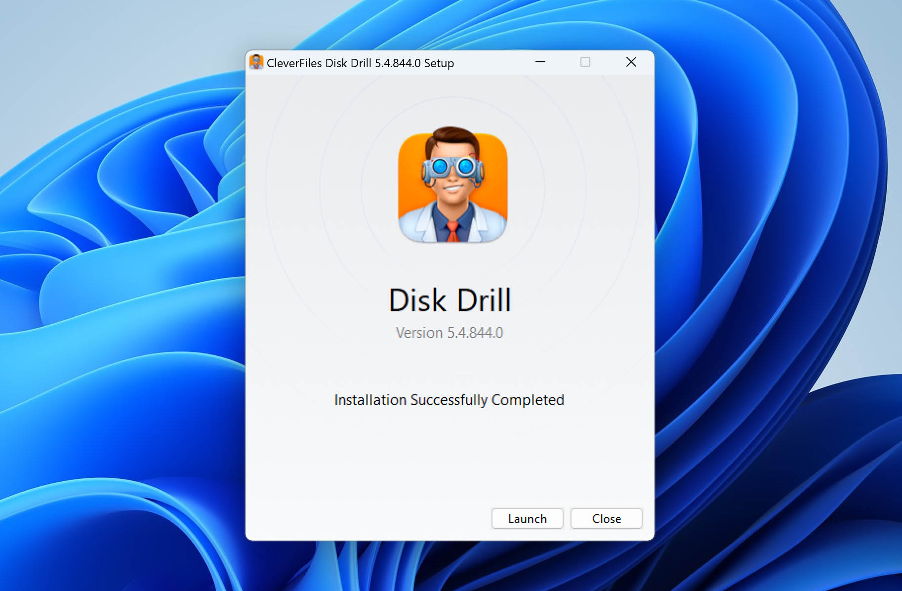 Install disk drill for Windows
