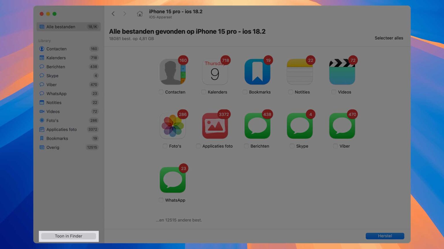 6 manieren om verwijderde foto's terughalen op iPhone (2024)