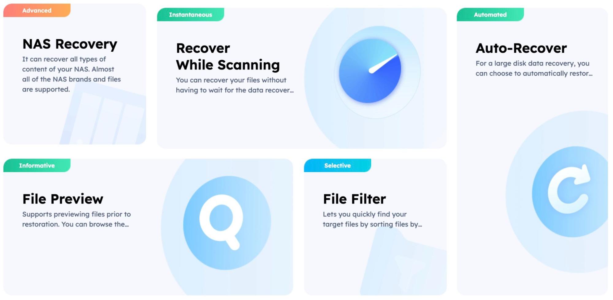 Easeus features