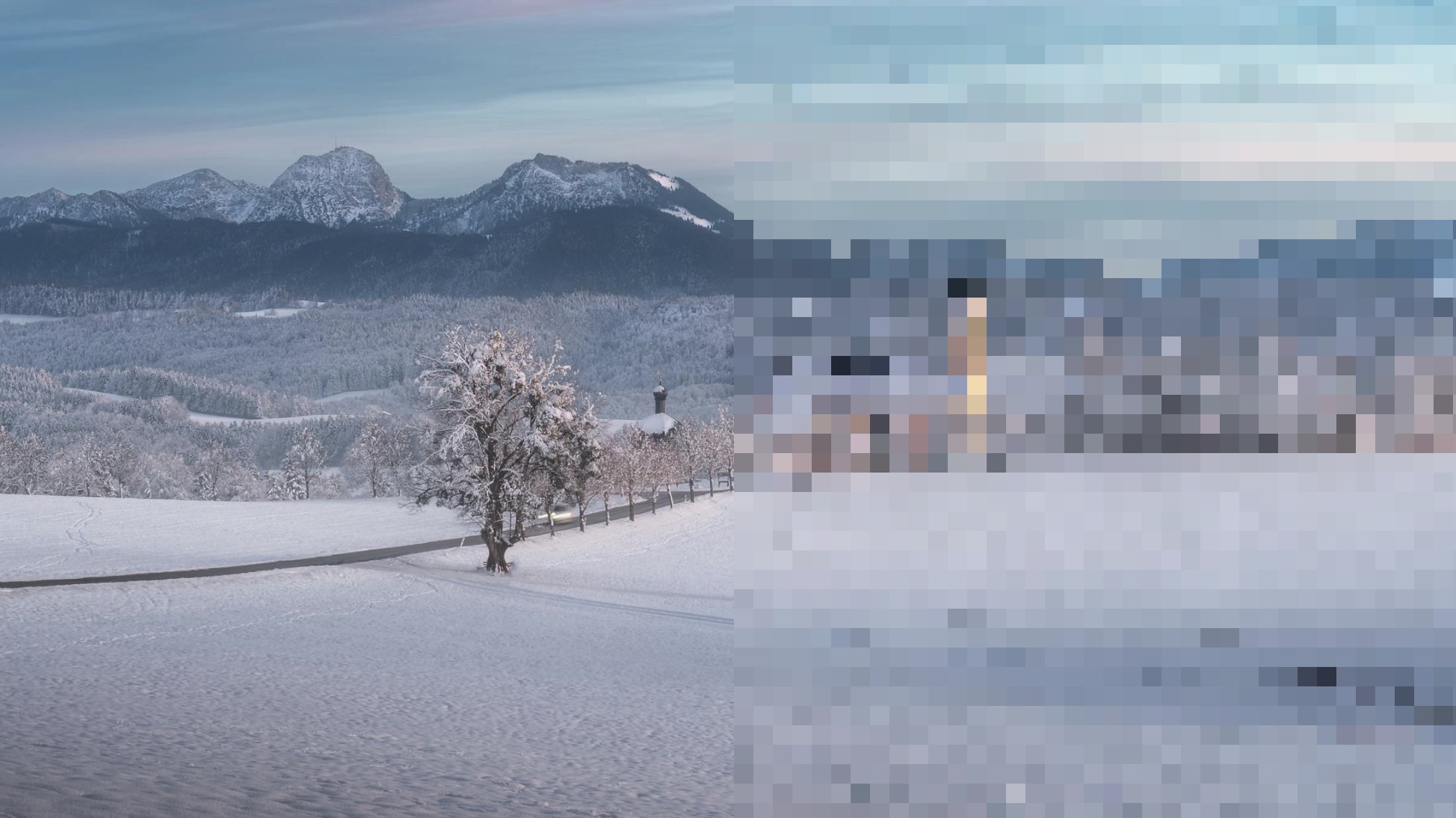 Image compression illustration.