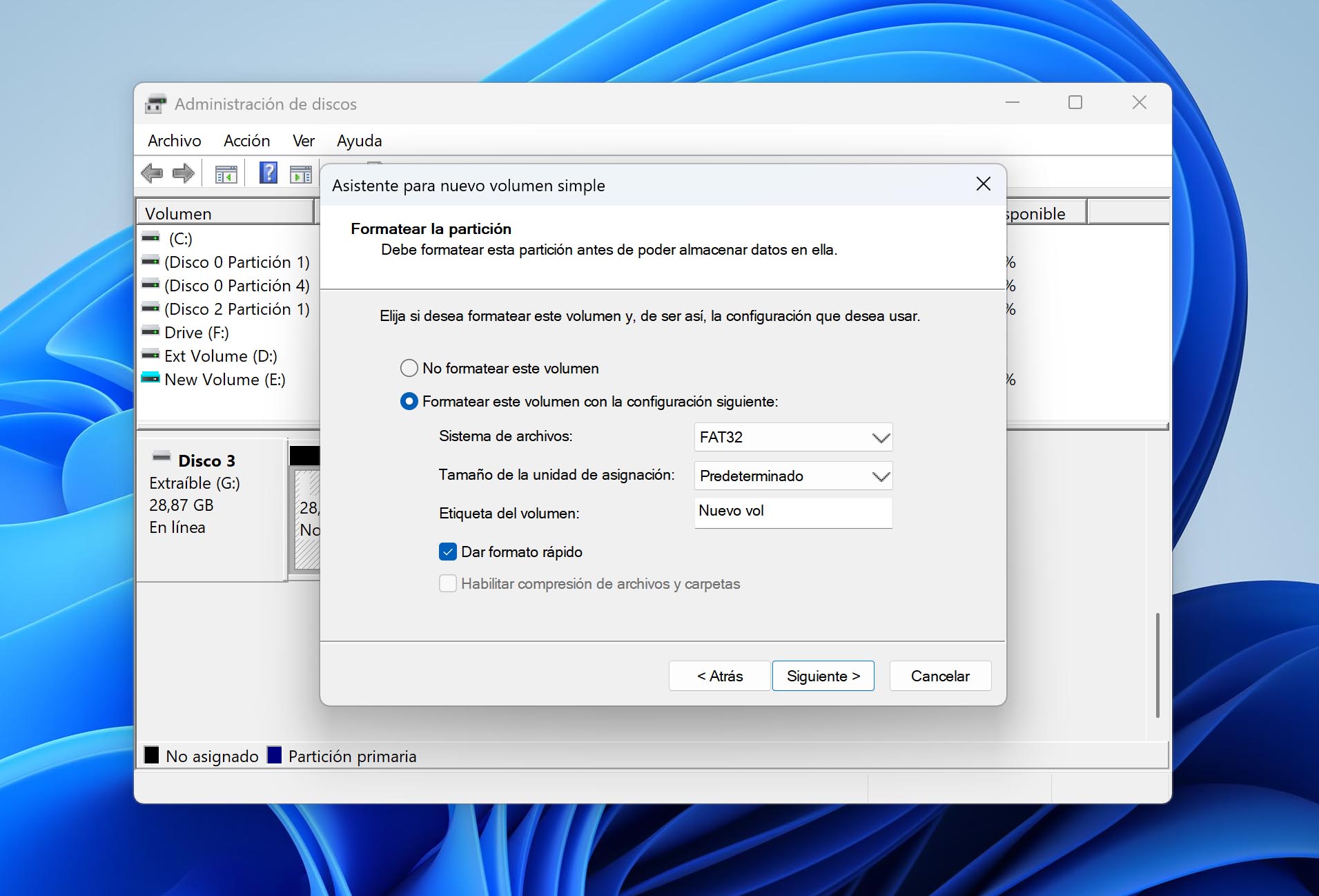 asistente de nuevo volumen simple