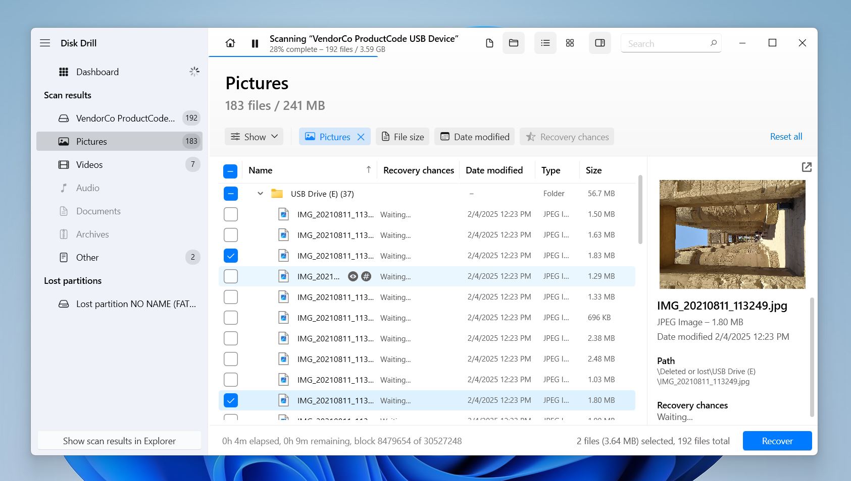 disk drill data recovery
