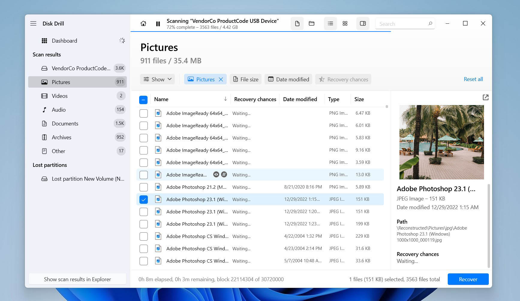 Disk Drill data recovery software