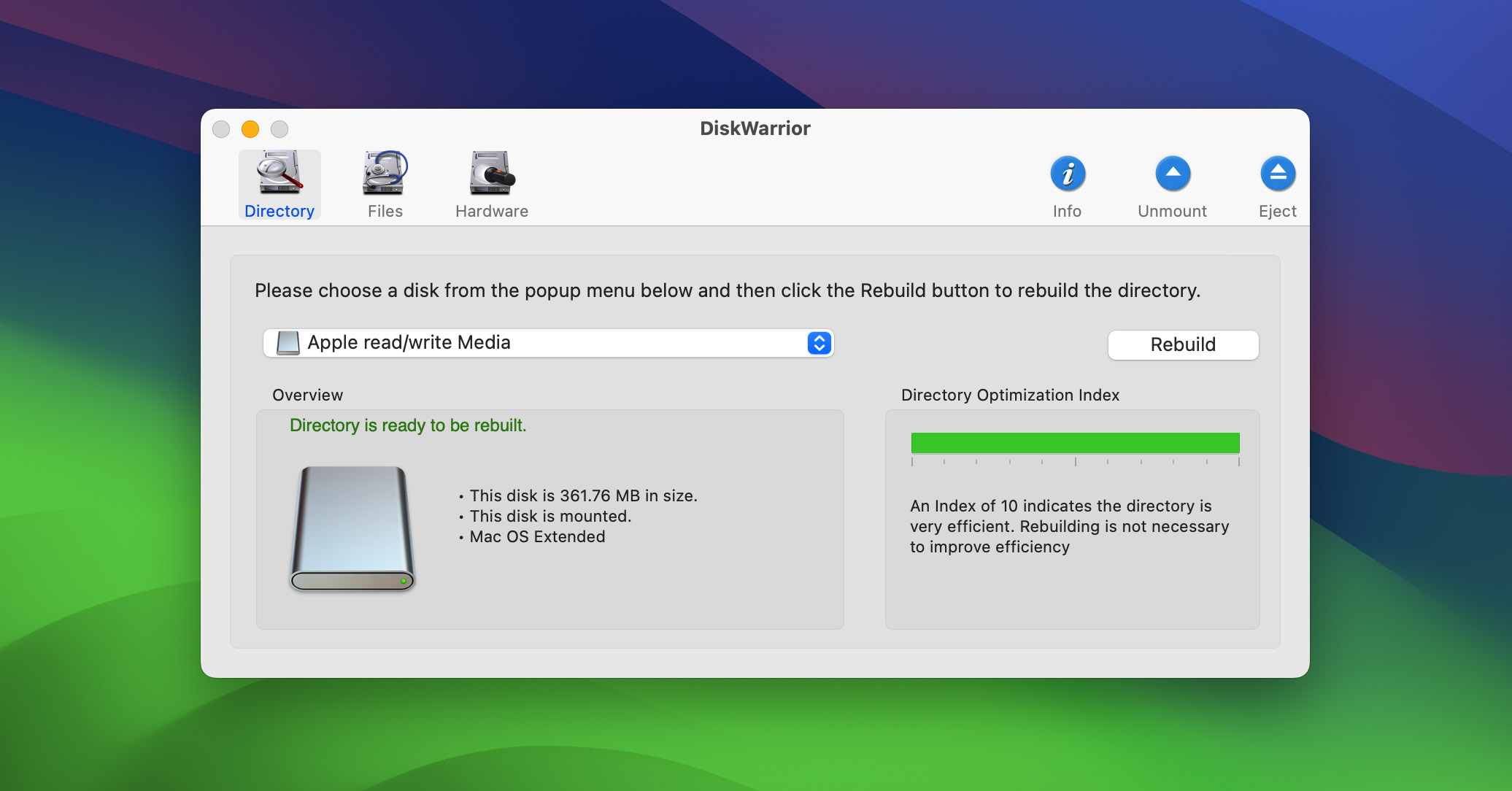 diskwarrior on macOS