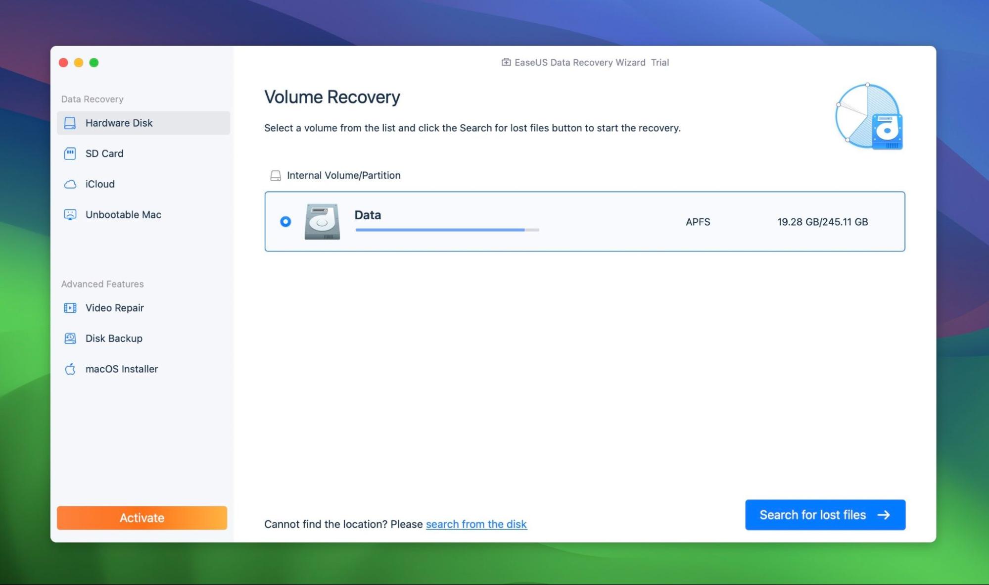 easeus data recovery wizard