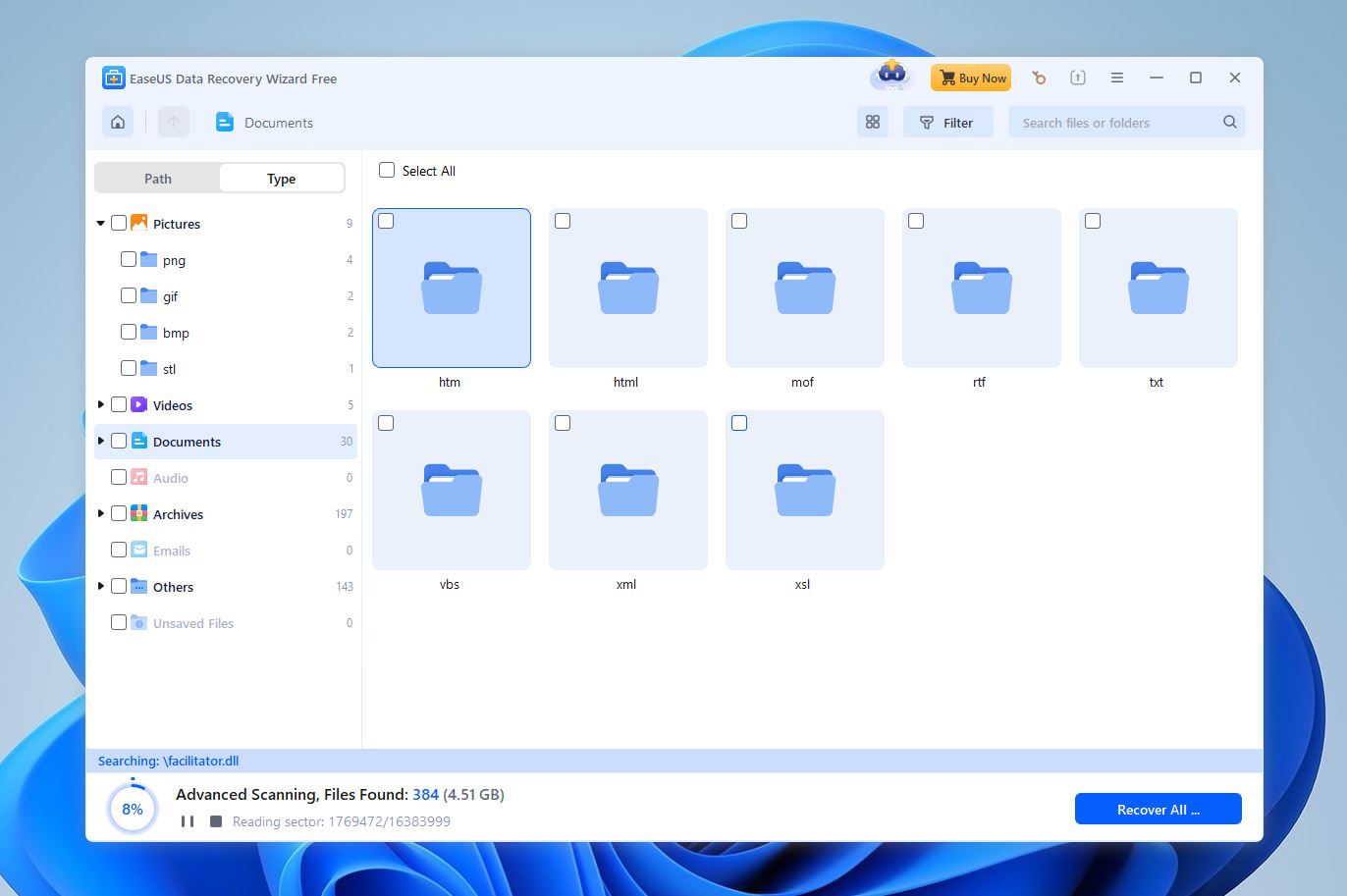 easeus data recovery wizard
