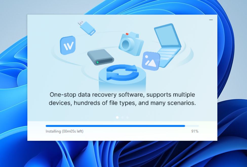 recoverit installation process