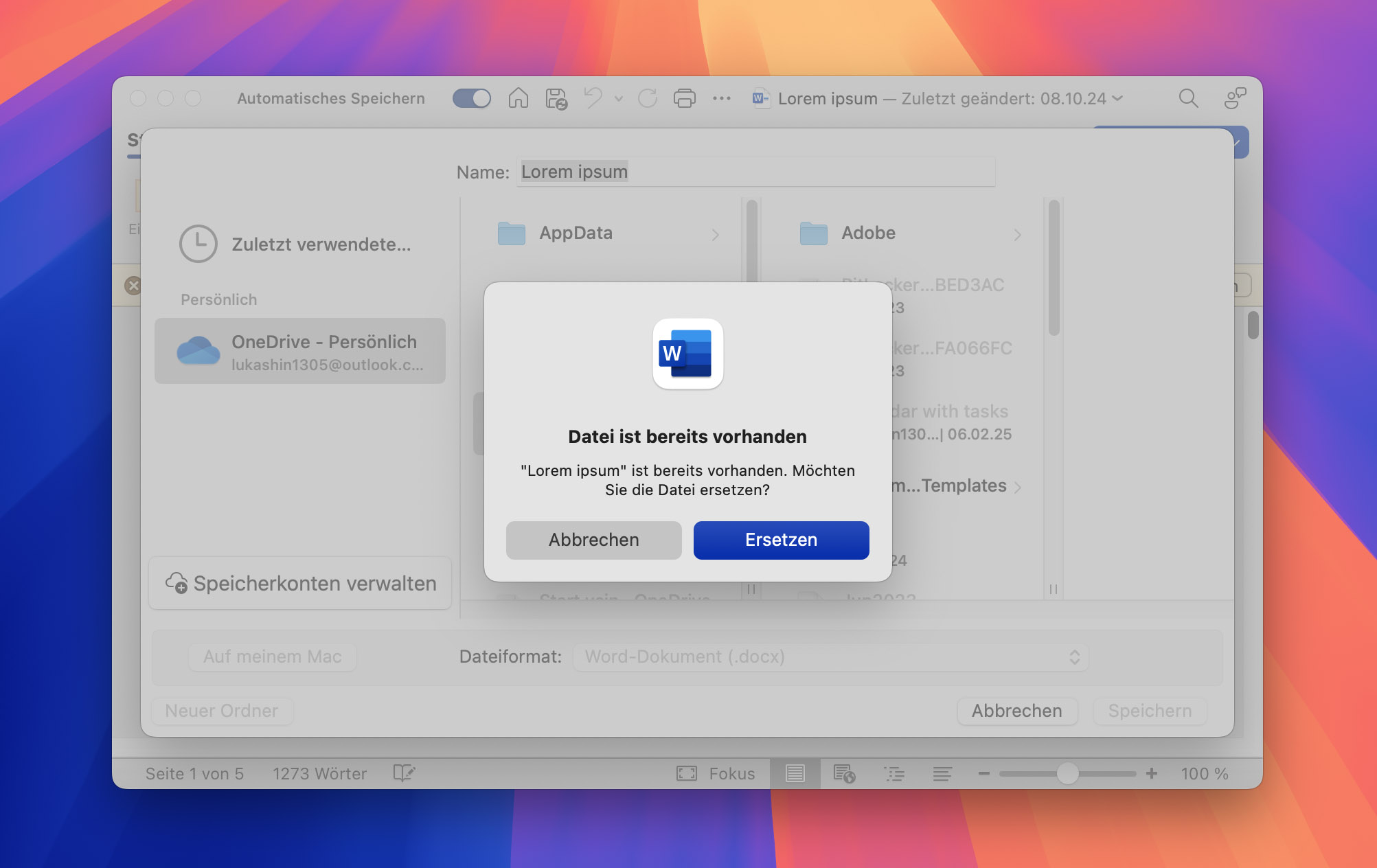 überschriebene Dateien unter Mac OS wiederherstellen