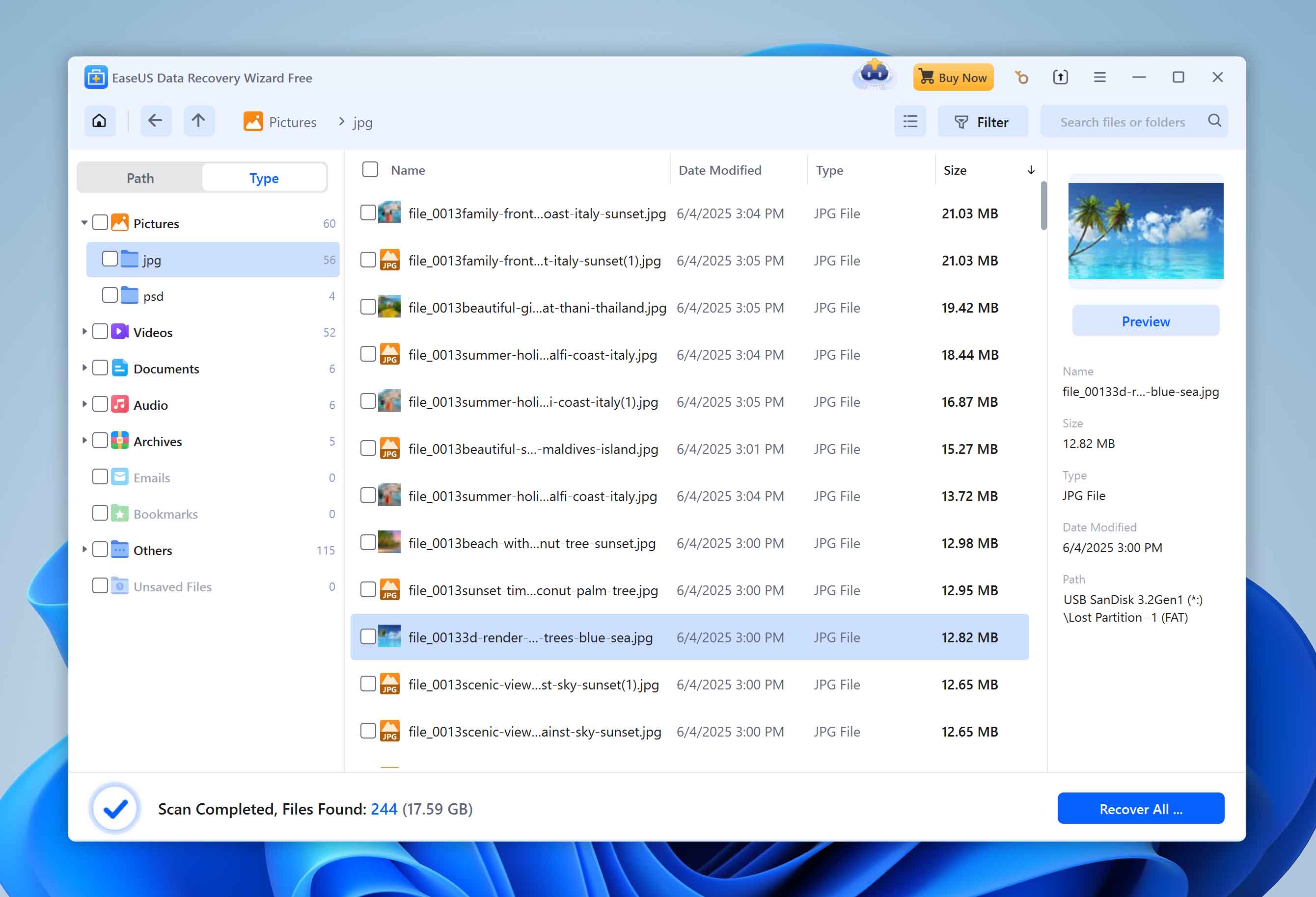 easeus data recovery wizard