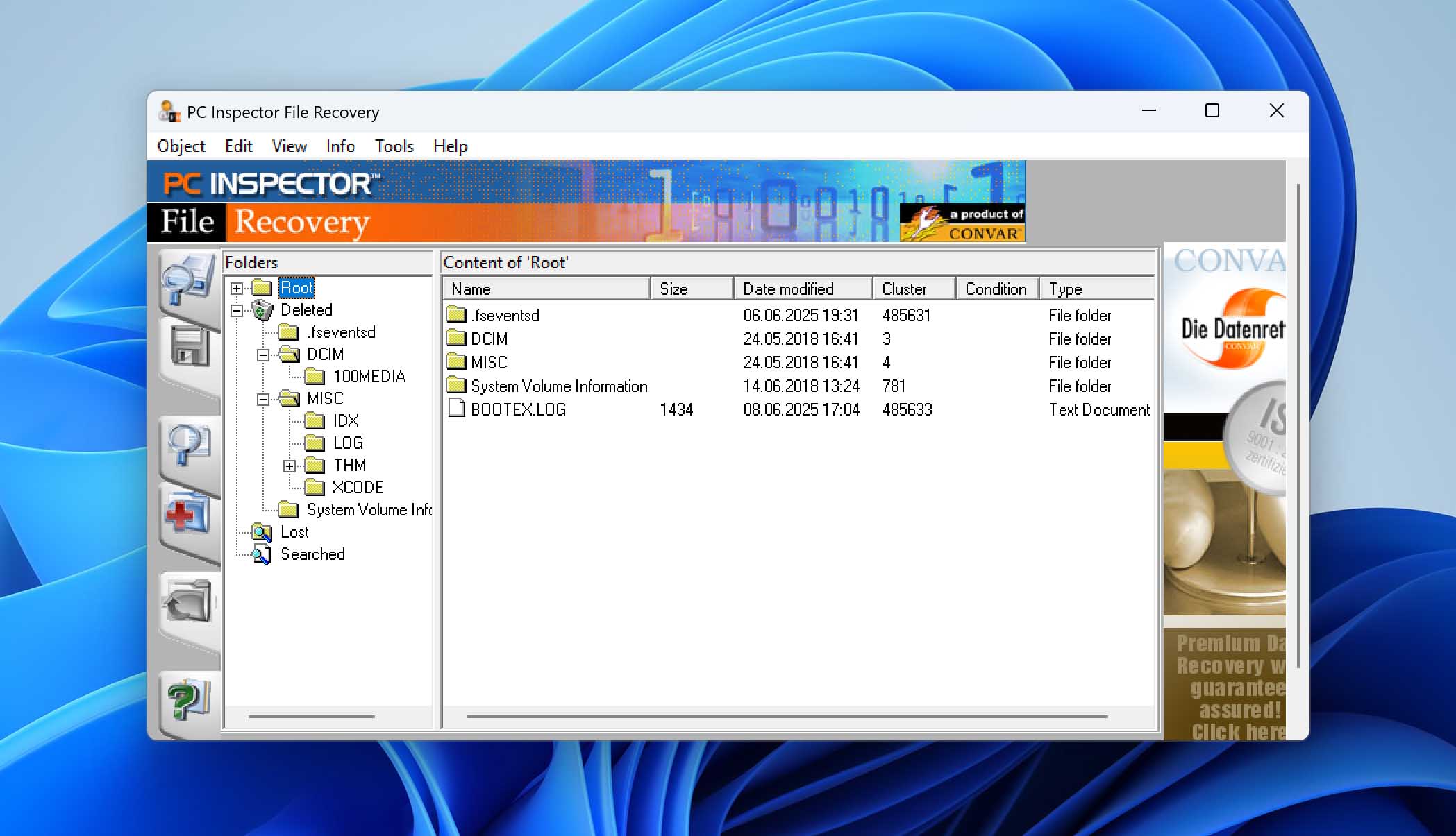 pc inspector file recovery