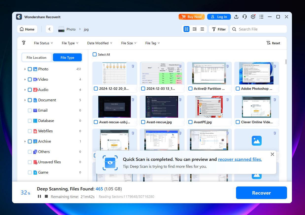 wondershare recoverit