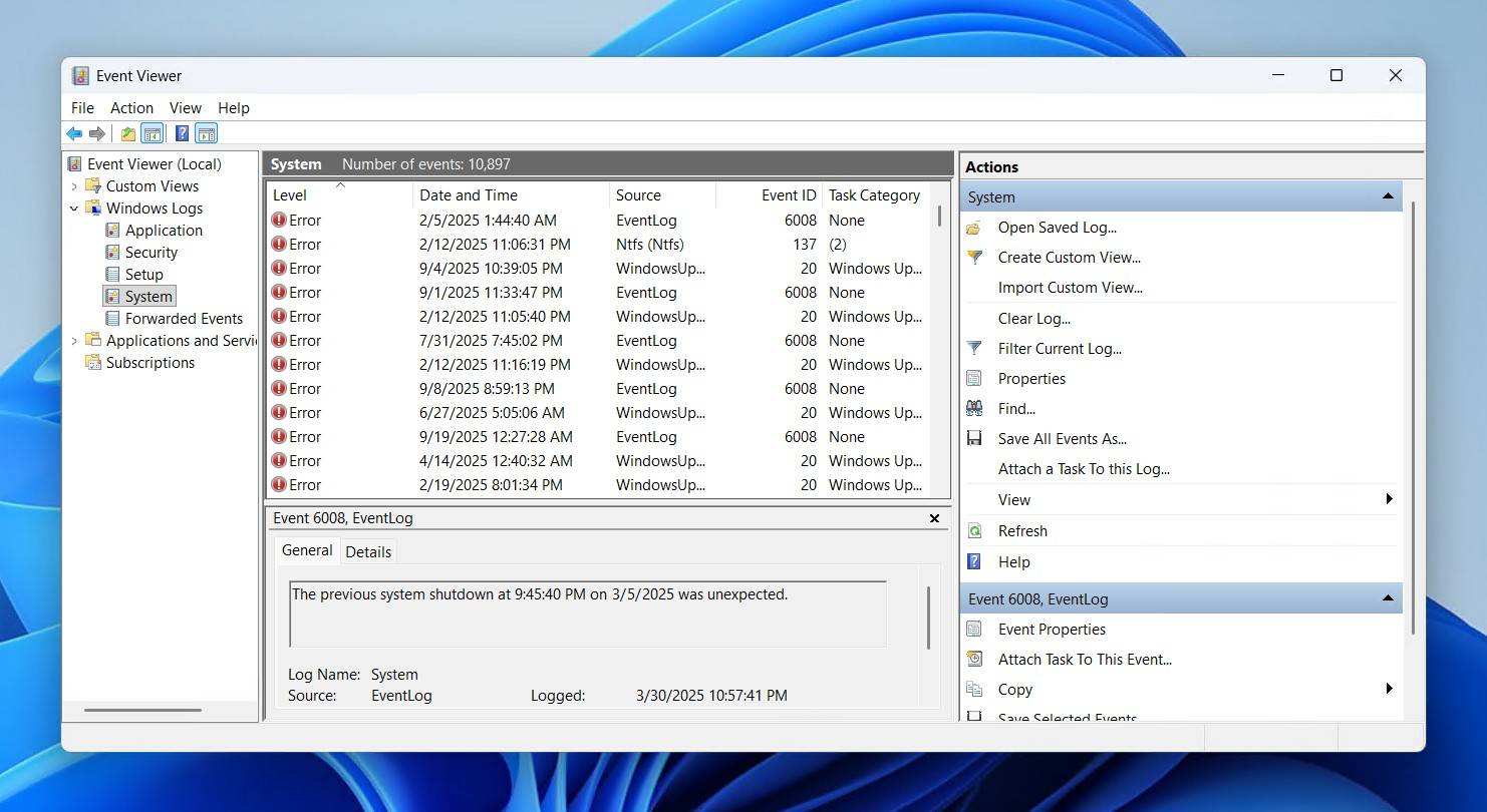 Looking for notable entries.