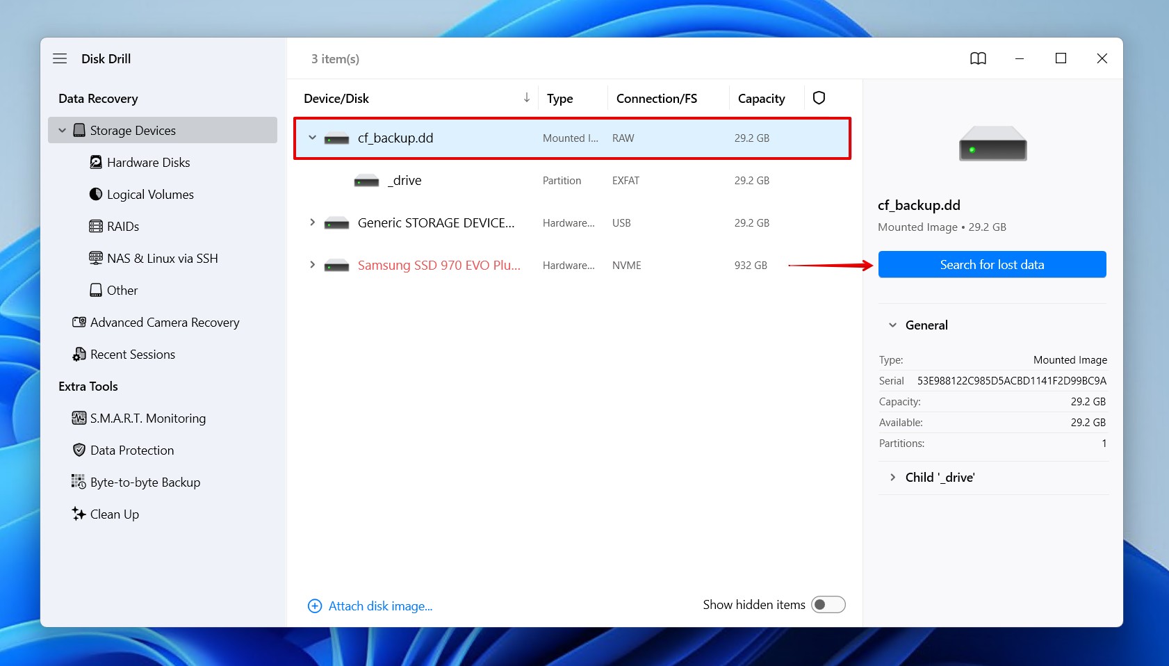 Scanning the CF card for files.
