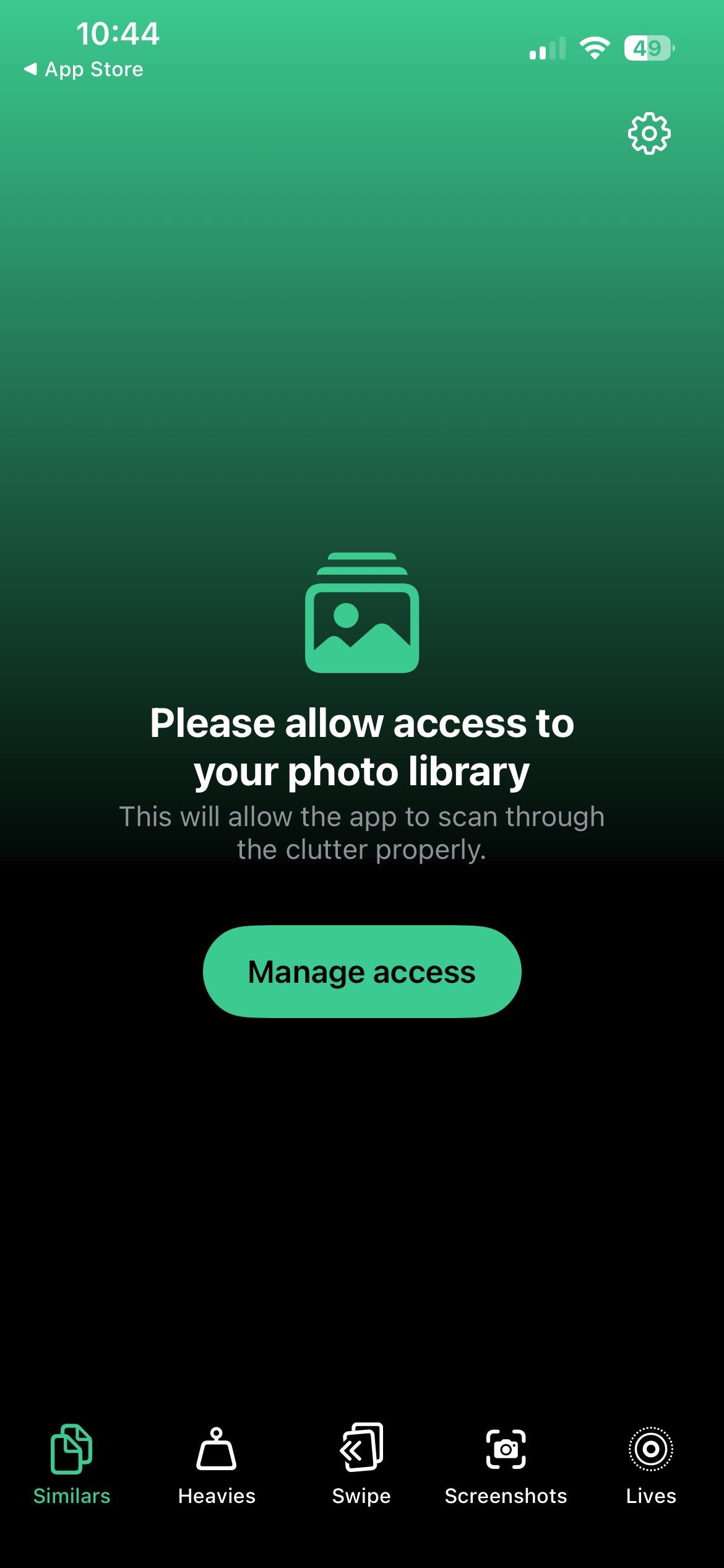 Allow Clever Cleaner to Access Your Photos Library