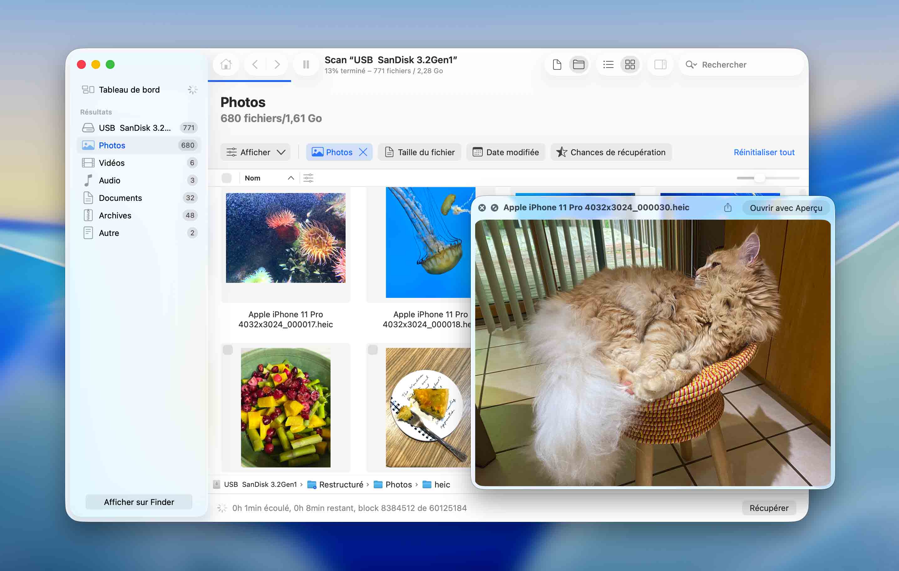 logiciel de récupération de données Mac - Disk Drill