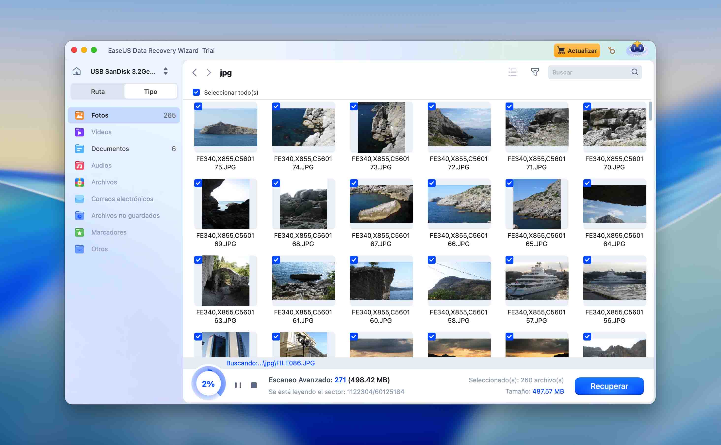 EaseUS Data Recovery Wizard para Mac