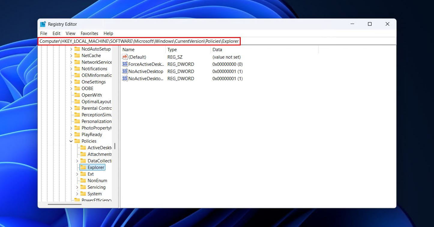 The local machine path.