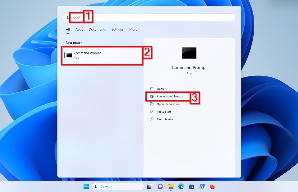 Run CMD as Administrator