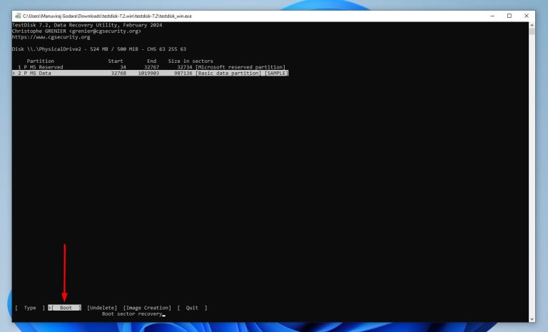 Bootex File Fix CHKDSK is Not Available for RAW Drives