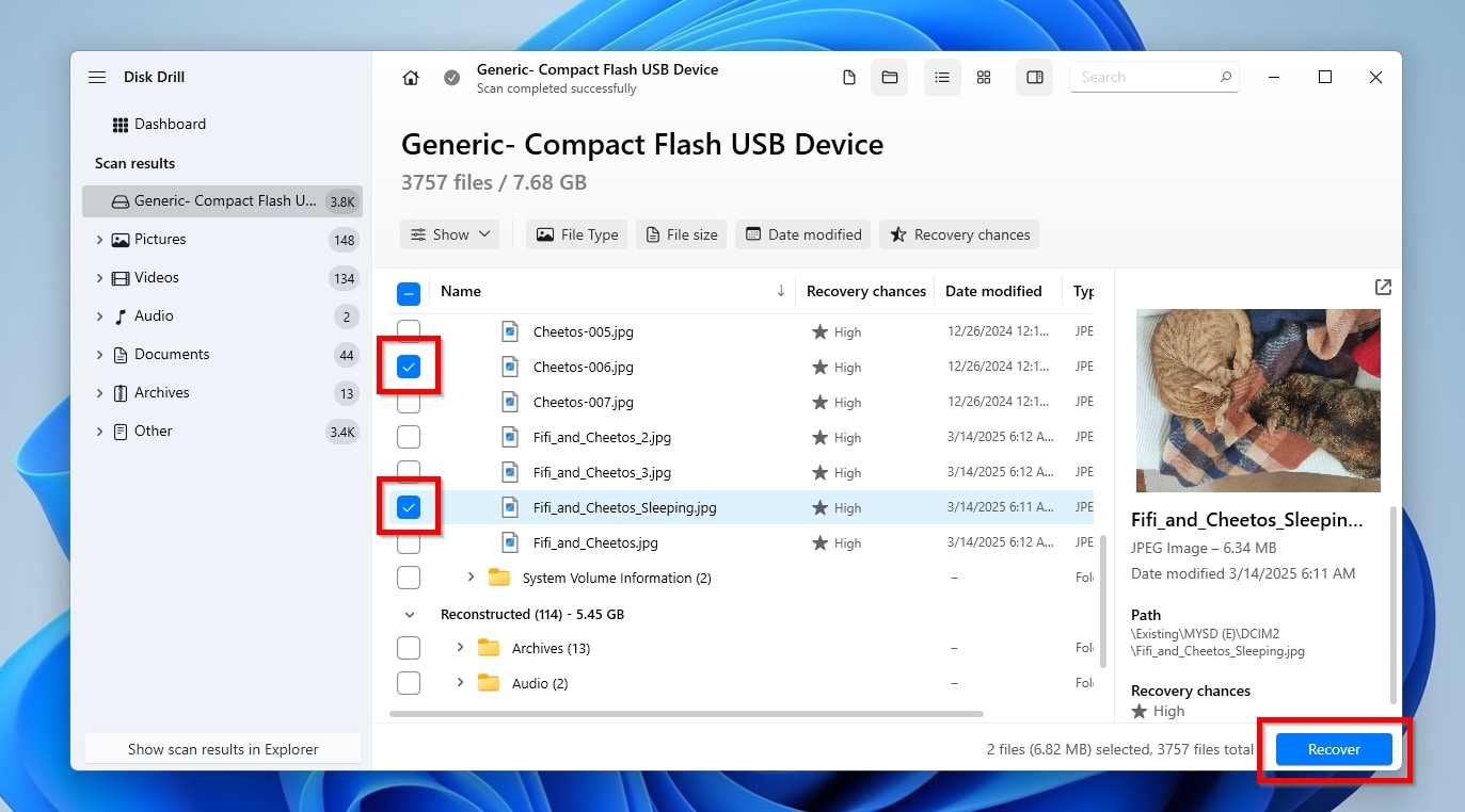 Disk Drill Select Files For Recovery And Recover
