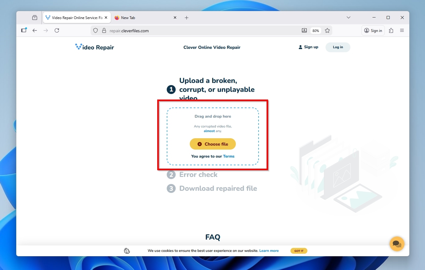 Clever Online Repair Site