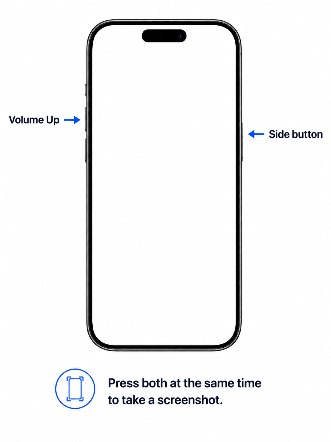 iphone screenshot buttons