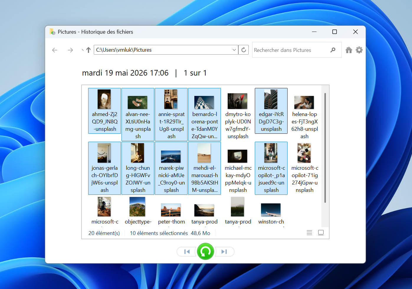 Windows Sauvegarde et Restauration