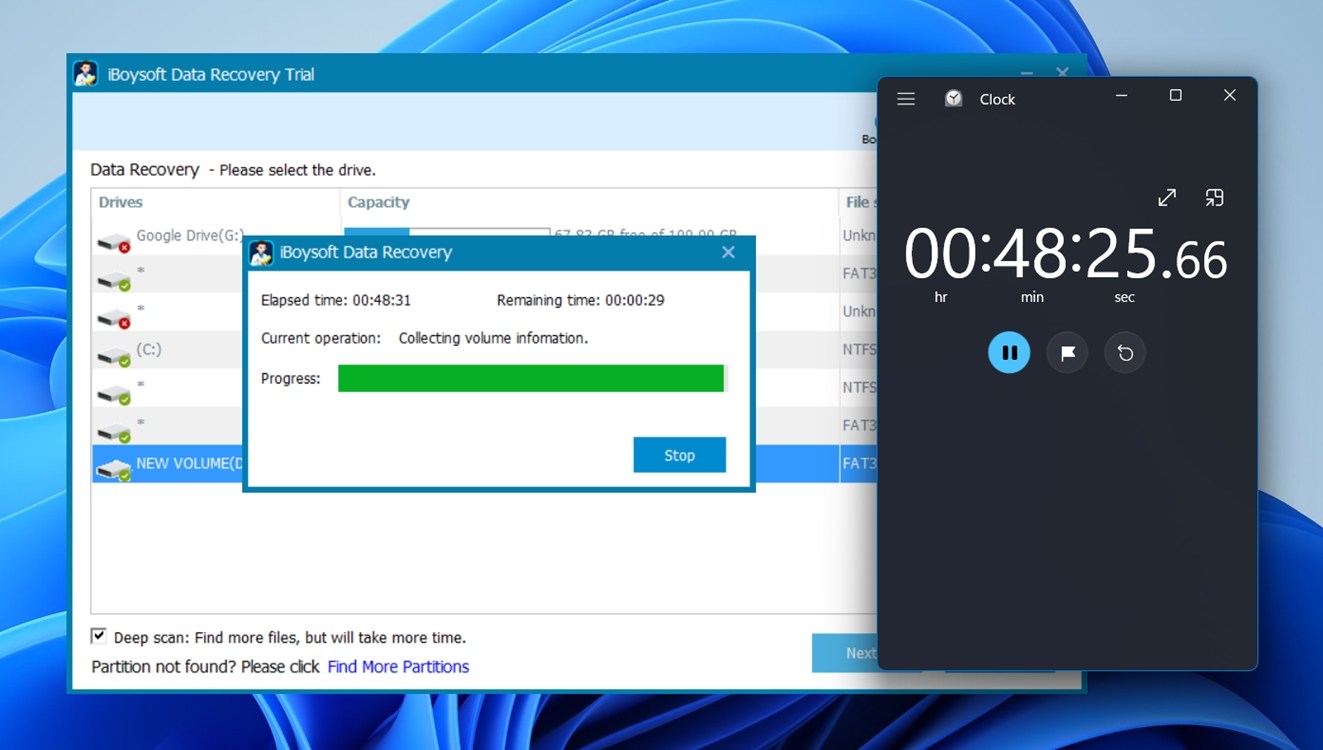 Recovery speed
