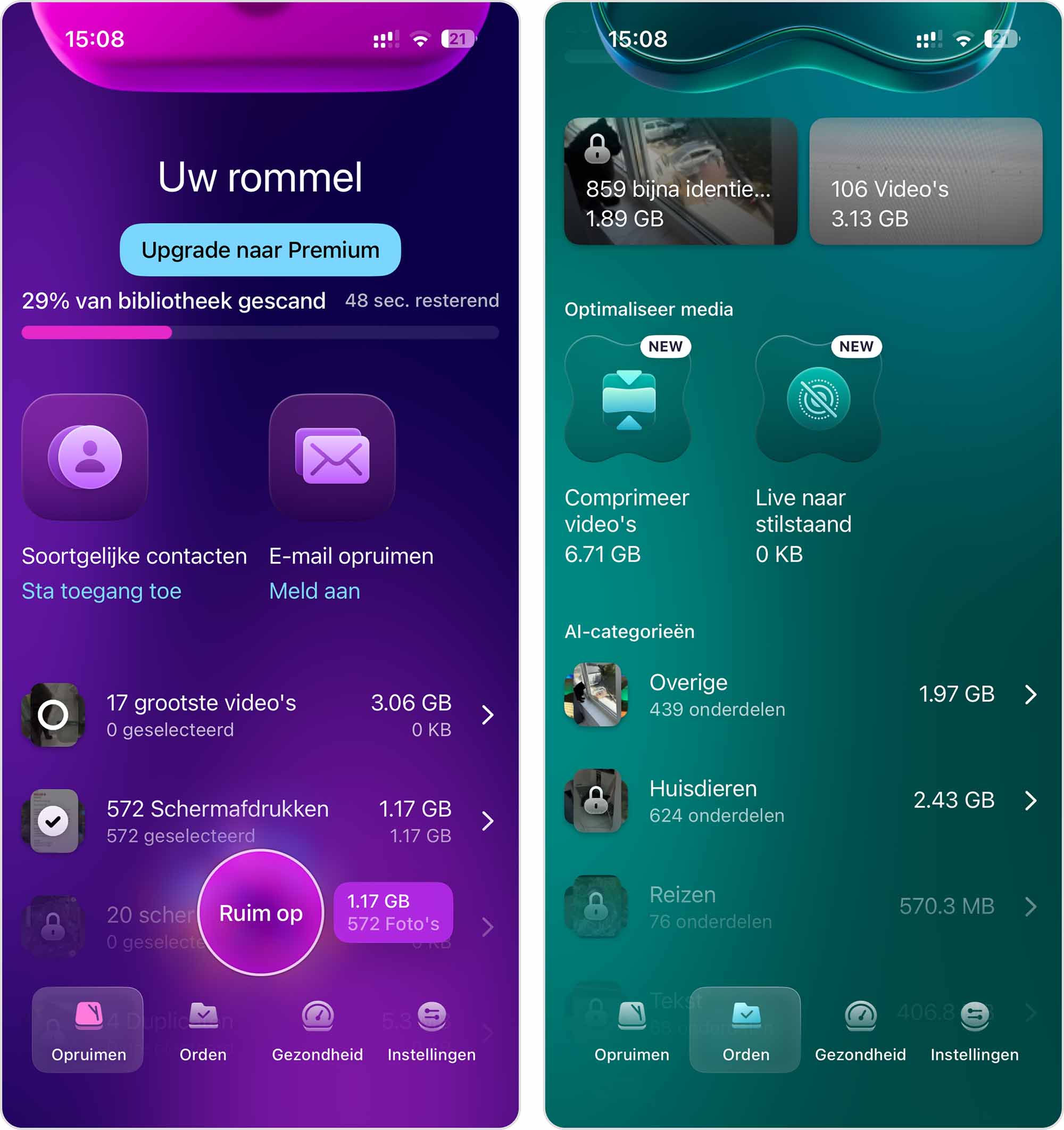 CleanMy®Phone: Opschoner