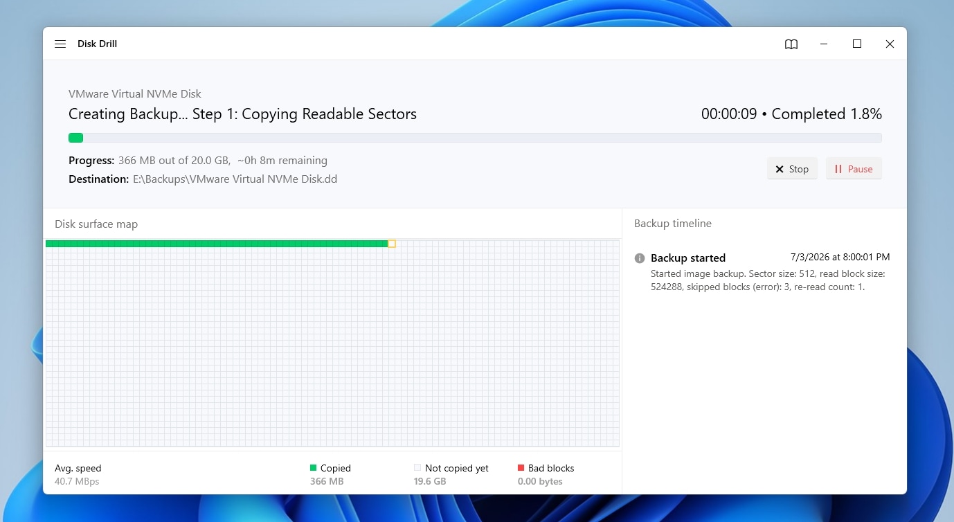 Byte To Byte Backup Creating Disk Image