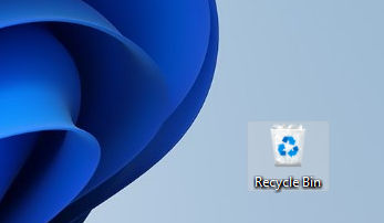 Windows Recycle Bin icon on the Desktop