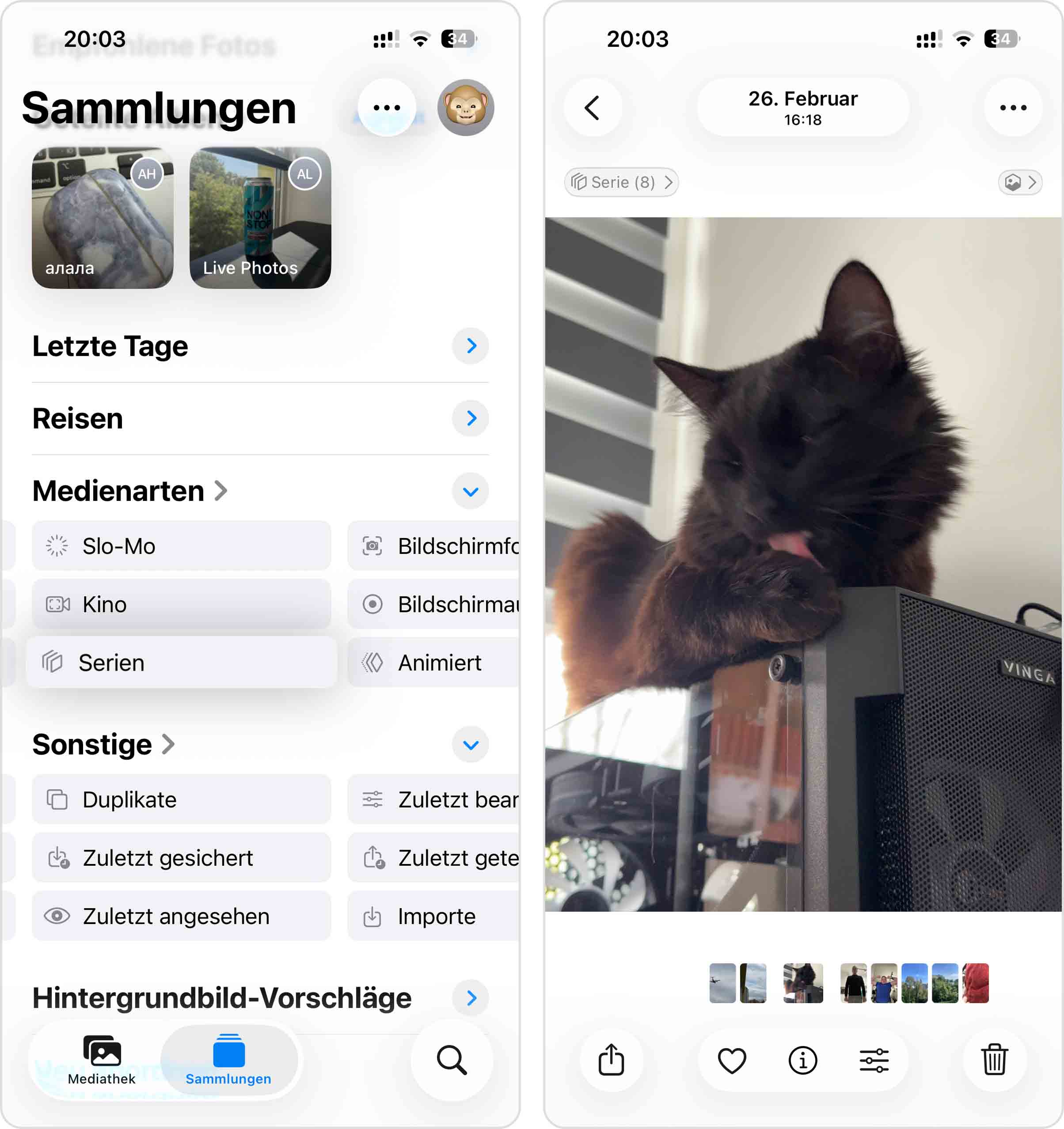 Fotos im Überblick