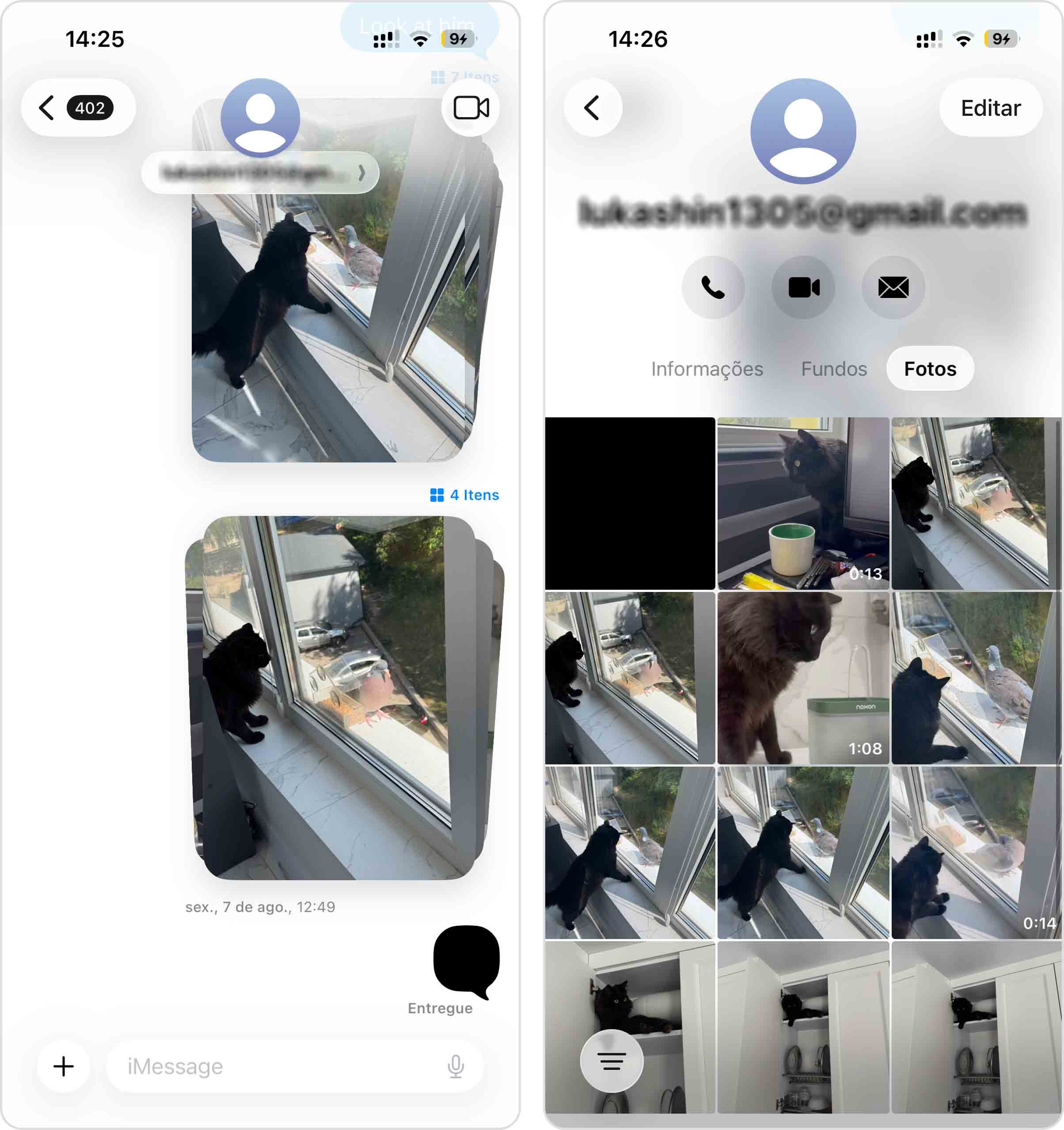 anexos de conversa aberta