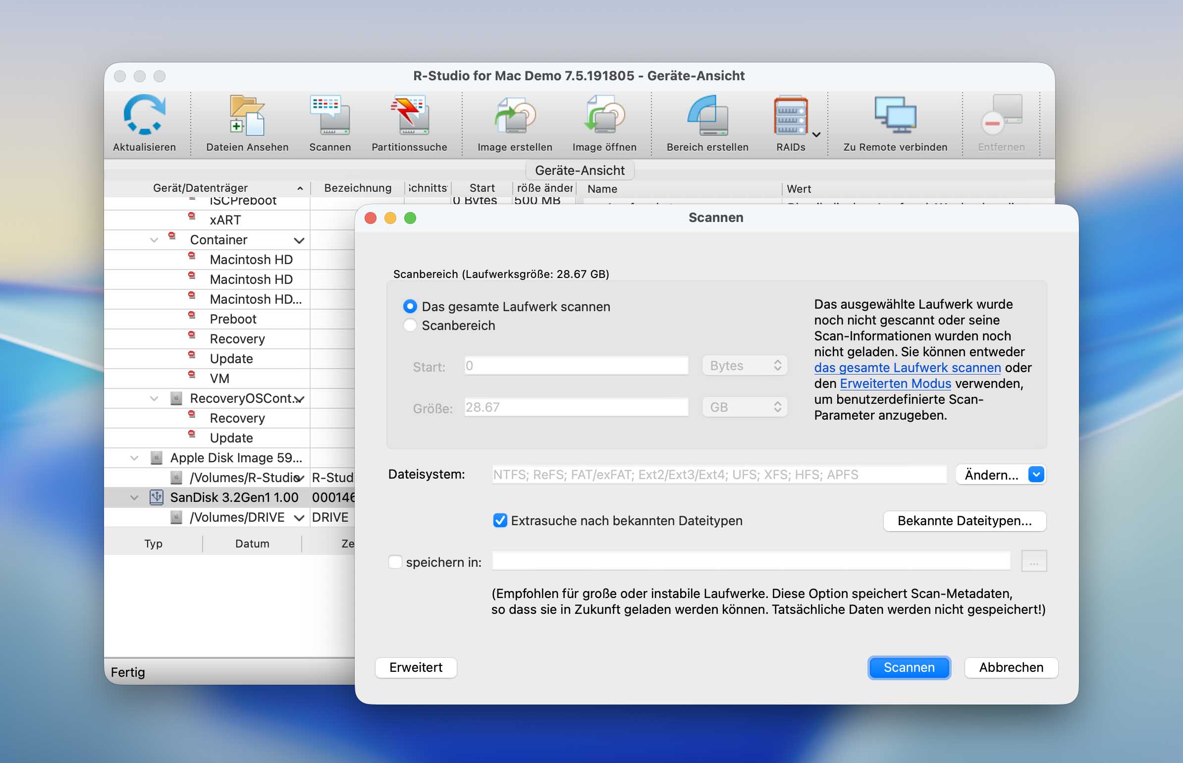 R-Studio für Mac