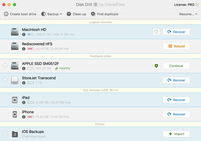 recover any file format with disk drill software for mac os x apple file format
