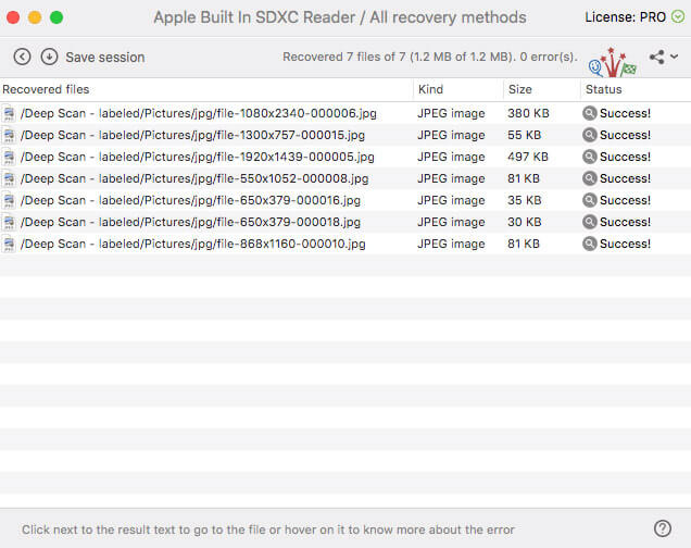 recover files from sd card mac