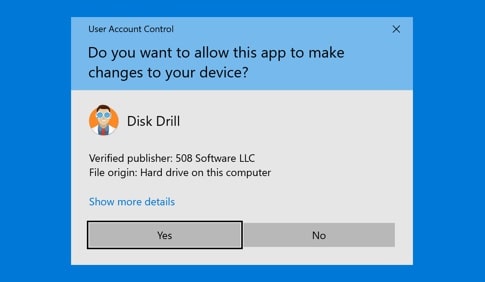 البرنامج Disk Drill