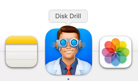 Disk Drillをロンチする