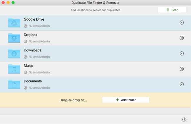 Duplicate finder på Mac