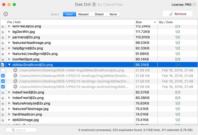 重复文件探测器mac