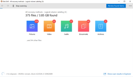 Wiederherstellung von Dateien und SD-Karten